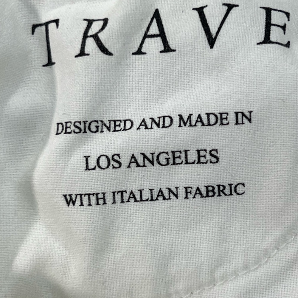 New Trave Faye Off White Jeans Size 28 Raw Hem Split Seam 5 Pocket NWOT - Picture 9 of 11